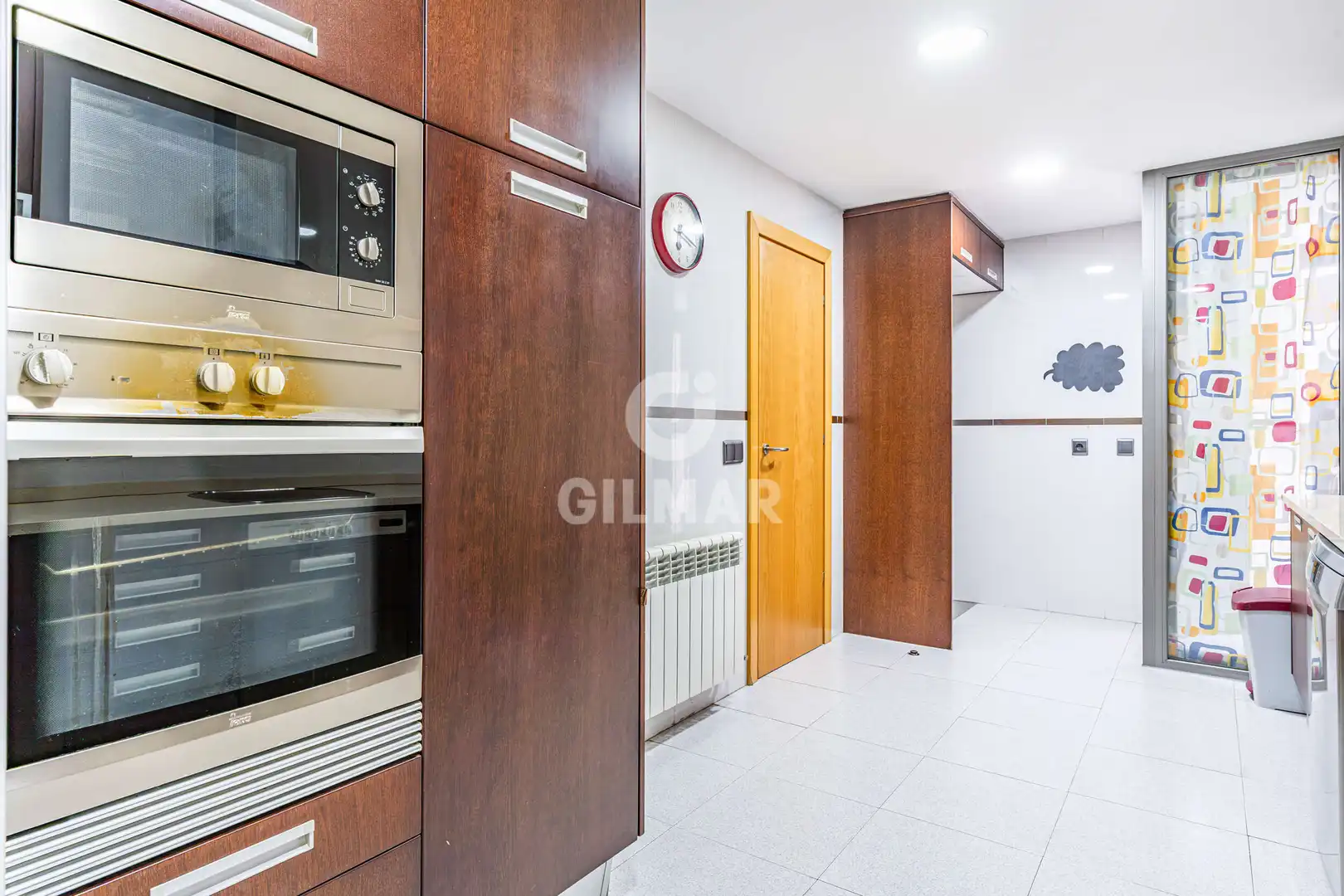 Kitchen of Flat for sale in Madrid  with Heating, Private garden and Storage room