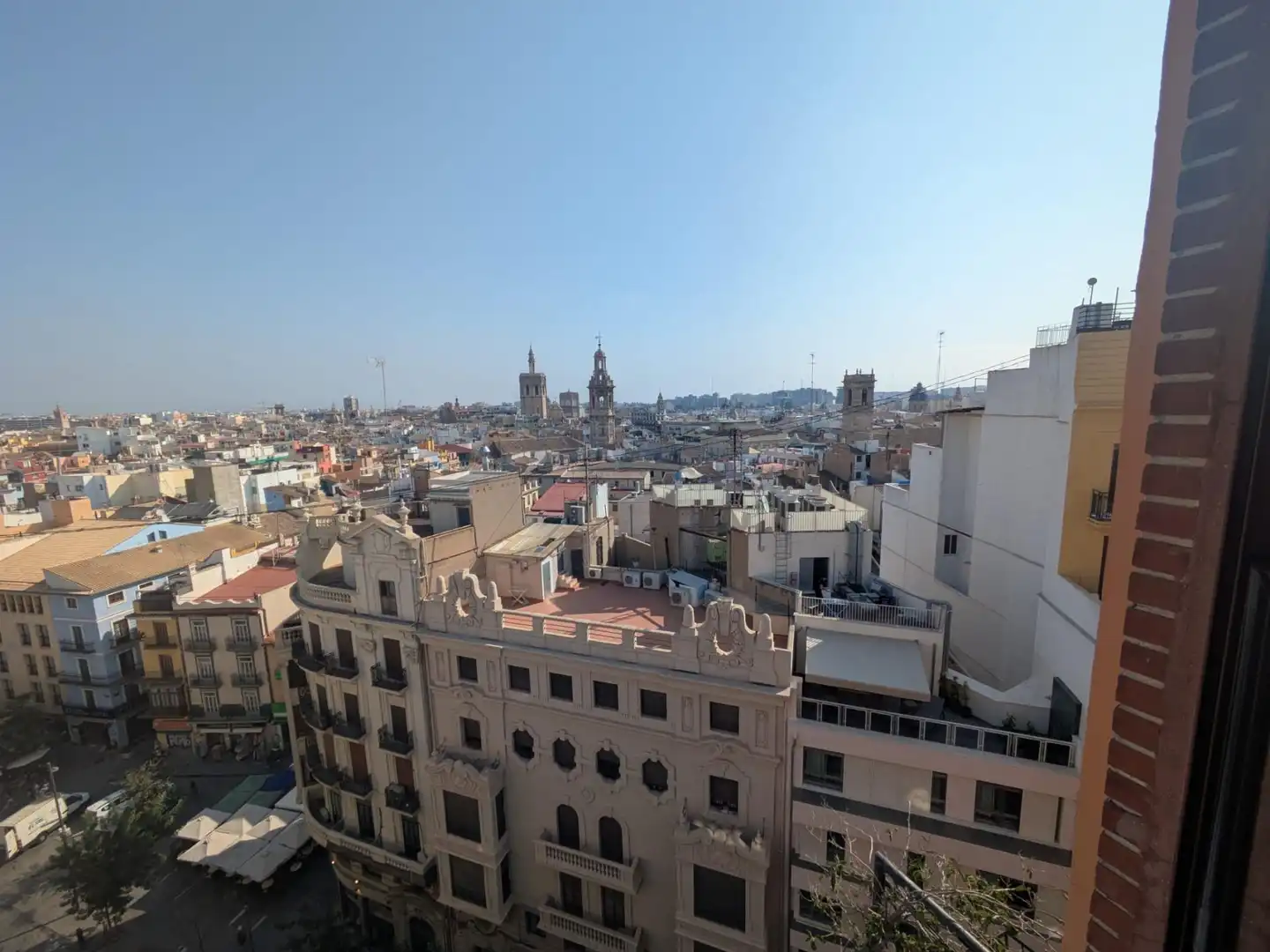 Außenansicht von Dachboden zur Miete in Valencia mit Klimaanlage, Heizung und Terrasse