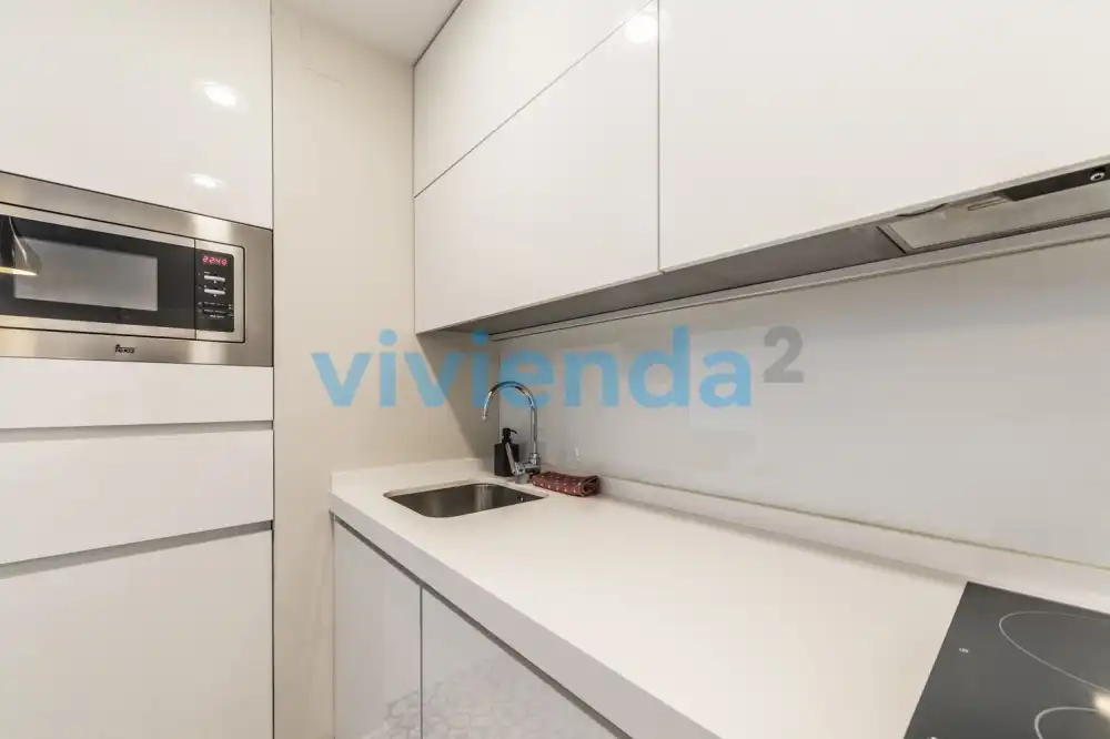 Küche von Wohnung zur Miete in Madrid mit Klimaanlage und Heizung
