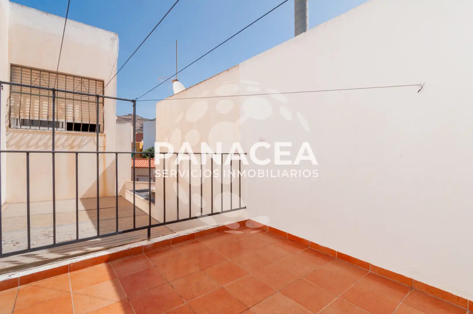 Terraza de Casa adosada en venta en Vícar con Jardín privado, Terraza y Amueblado