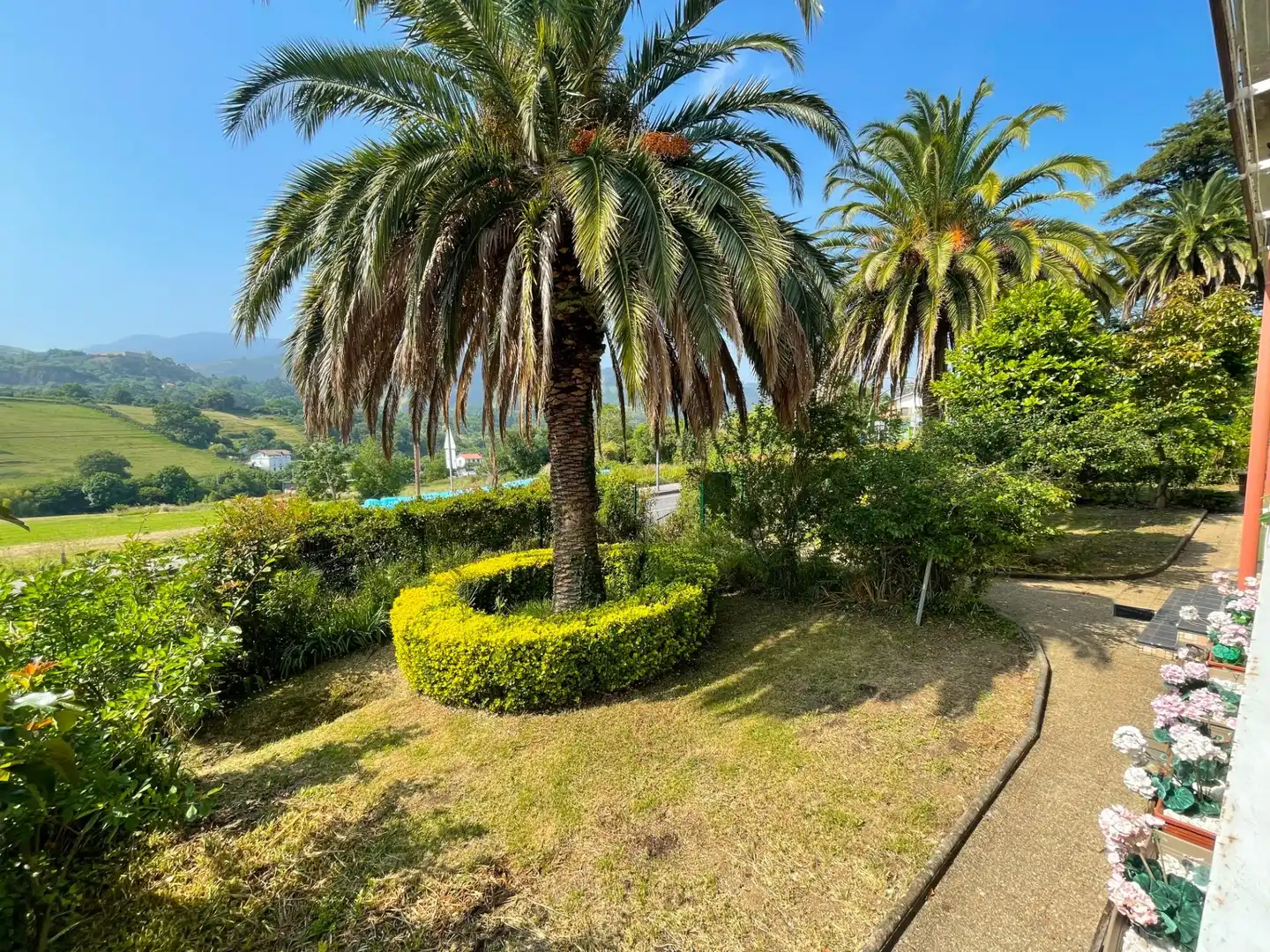 Garden of Houses for sale in Abanto y Ciérvana-Abanto Zierbena  with Heating, Private garden and Storage room