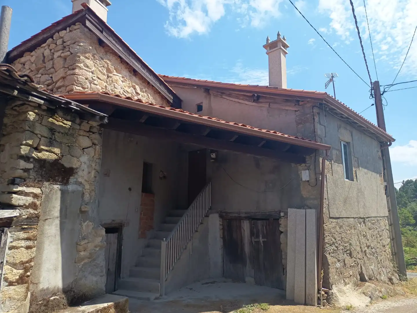 Vista exterior de Casa o xalet en venda en Sober amb Jardí privat i Traster