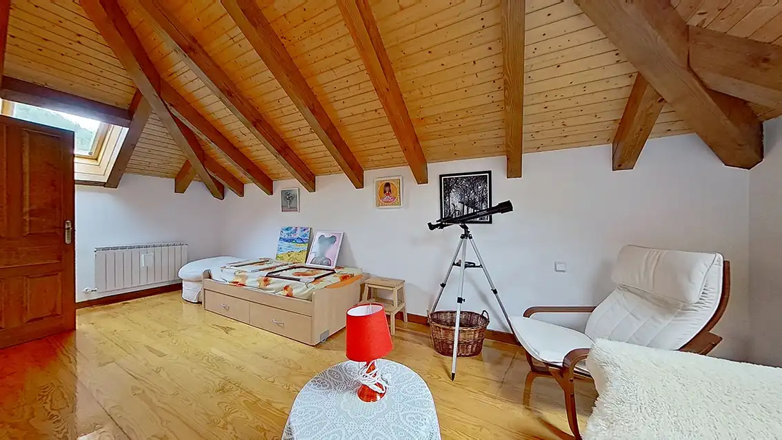 Sala d'estar de Casa adosada en venda en Isaba / Izaba amb Calefacció, Moblat i Balcó