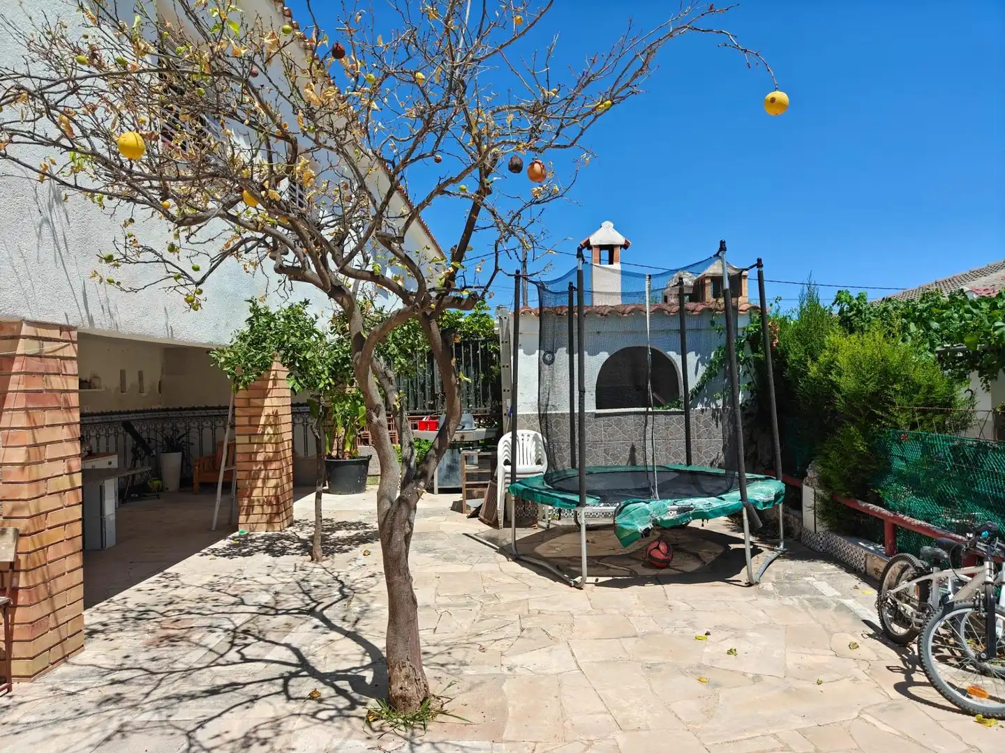 Jardí de Casa adosada en venda en L'Ametlla de Mar  amb Aire condicionat, Calefacció i Jardí privat