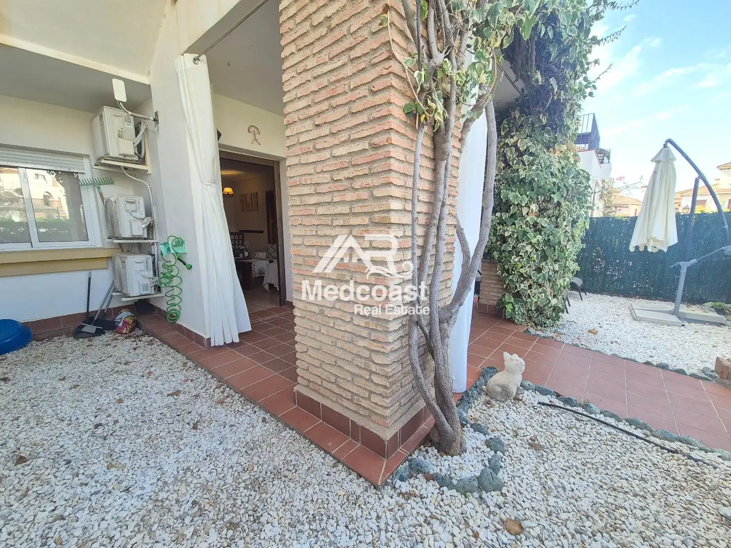 Garten von Wohnung zum Verkauf in Vera mit Klimaanlage, Terrasse und Schwimmbad
