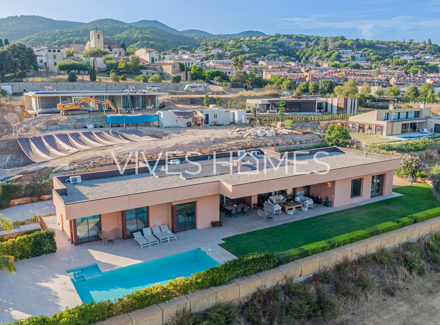 Terraza de Casa o chalet en venta en Sant Vicenç de Montalt con Aire acondicionado, Calefacción y Jardín privado
