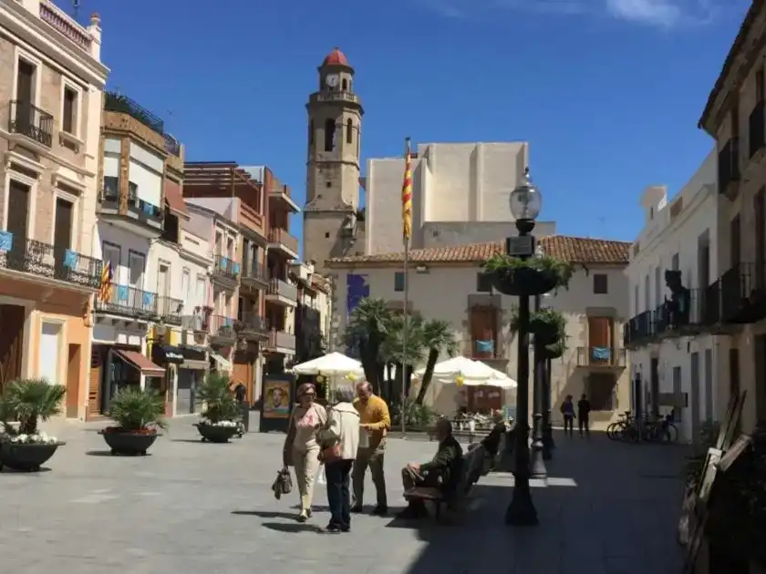 Exterior view of Flat for sale in Calella  with Air Conditioner and Balcony