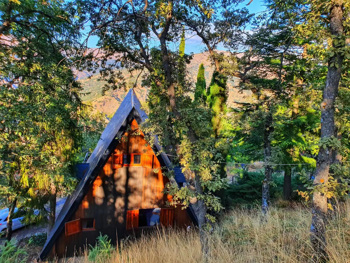 Vista exterior de Casa o chalet en venta en Güéjar Sierra con Calefacción, Jardín privado y Terraza