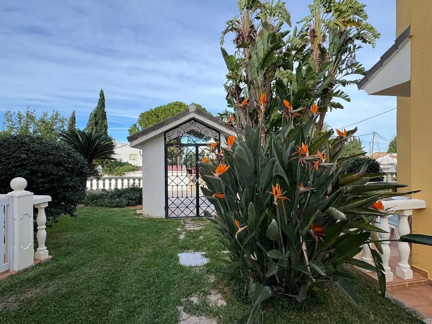 Garden of Detached homes for sale in Dénia  with Air Conditioner, Heating and Private garden