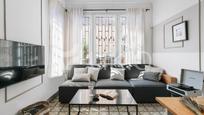 Living room of Apartment to rent in  Barcelona Capital  with Air Conditioner, Heating and Terrace