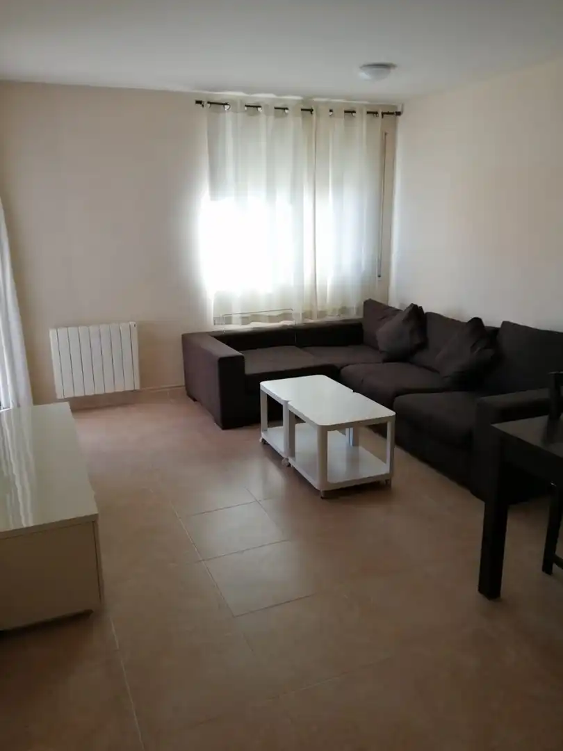 Living room of Flat for sale in El Vendrell  with Heating, Terrace and Furnished