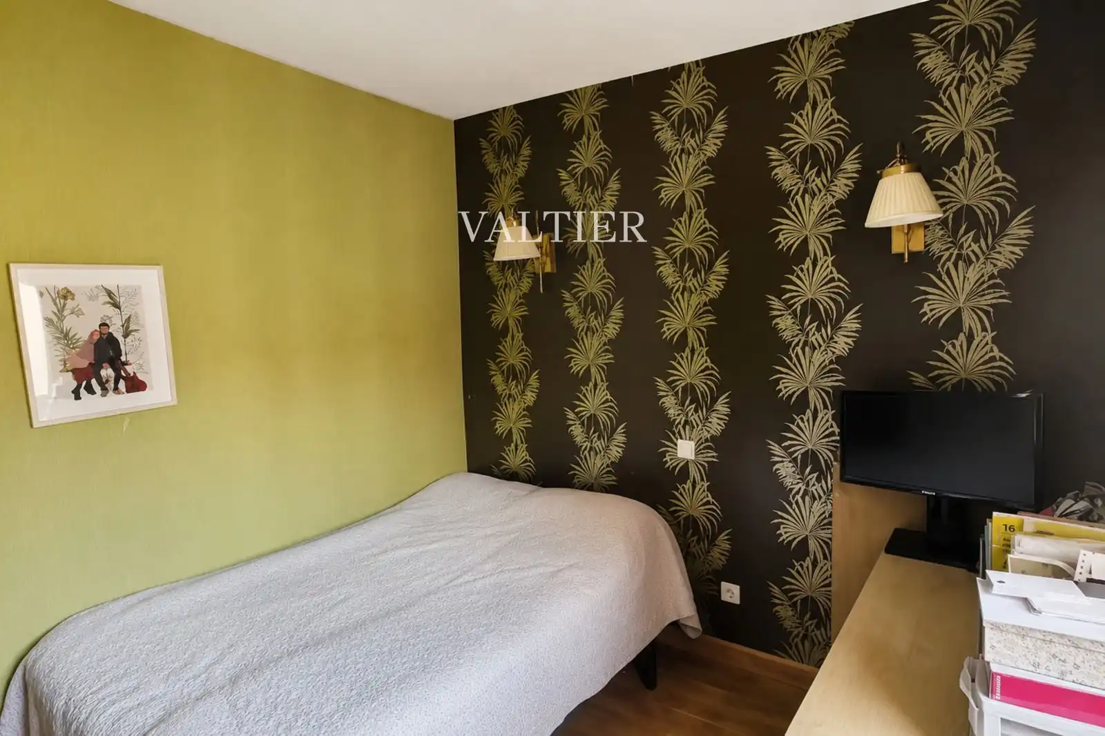 Bedroom of Attic for rent in Madrid  with Air Conditioner and Terrace