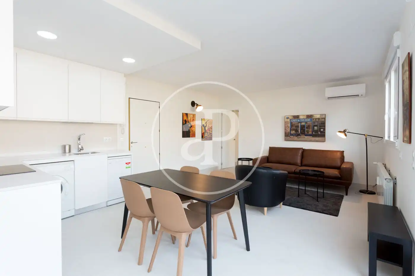 Außenansicht von Wohnung zur Miete in Madrid mit Klimaanlage, Heizung und Terrasse