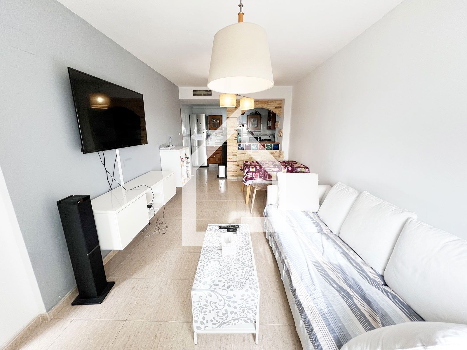 Living room of Flat for sale in San Vicente del Raspeig / Sant Vicent del Raspeig  with Air Conditioner, Terrace and Community pool