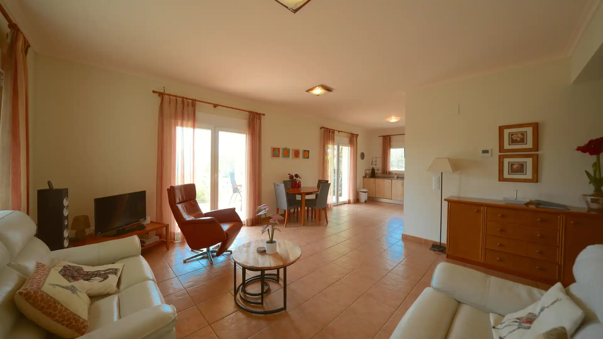 Sala d'estar de Finca rústica en venda en Moravit - Cap Blanc