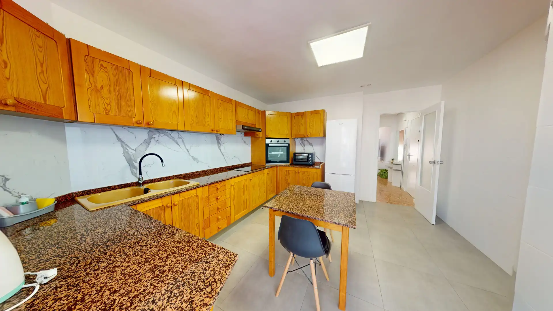 Küche von Wohnung zum Verkauf in Jijona / Xixona mit Klimaanlage, Heizung und Terrasse