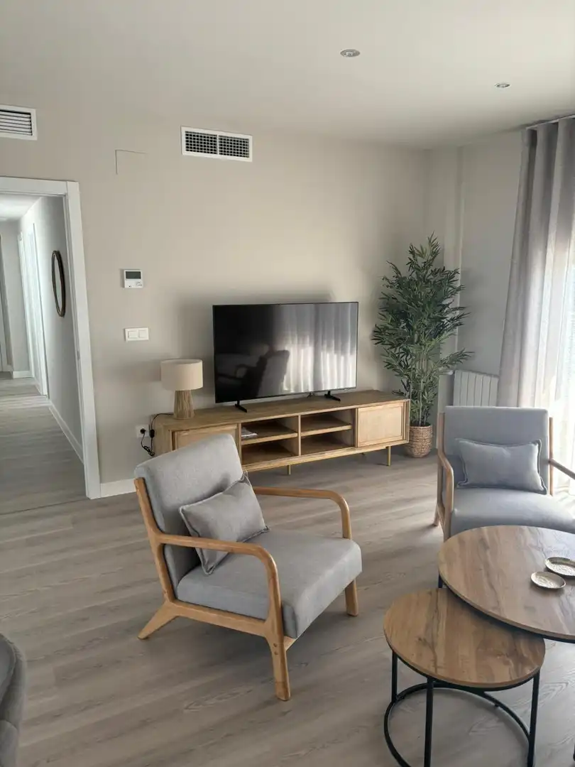 Living room of Attic for rent in Córdoba  with Air Conditioner, Heating and Private garden