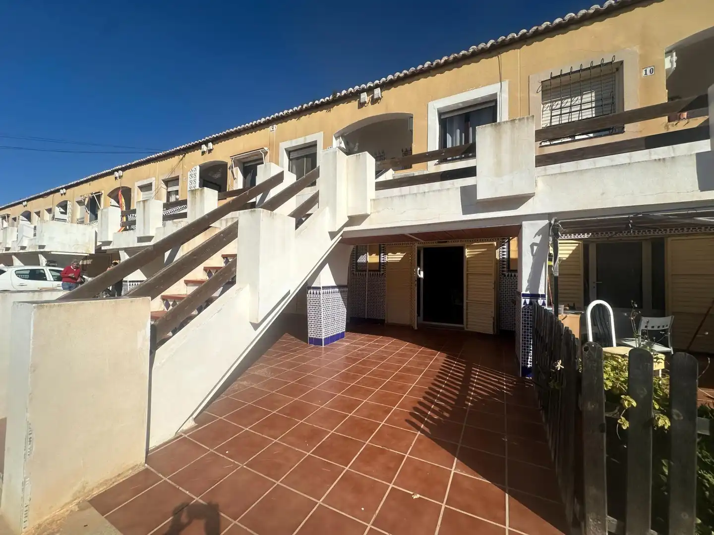 Außenansicht von Wohnung zum Verkauf in Cartagena mit Klimaanlage, Privatgarten und Möbliert
