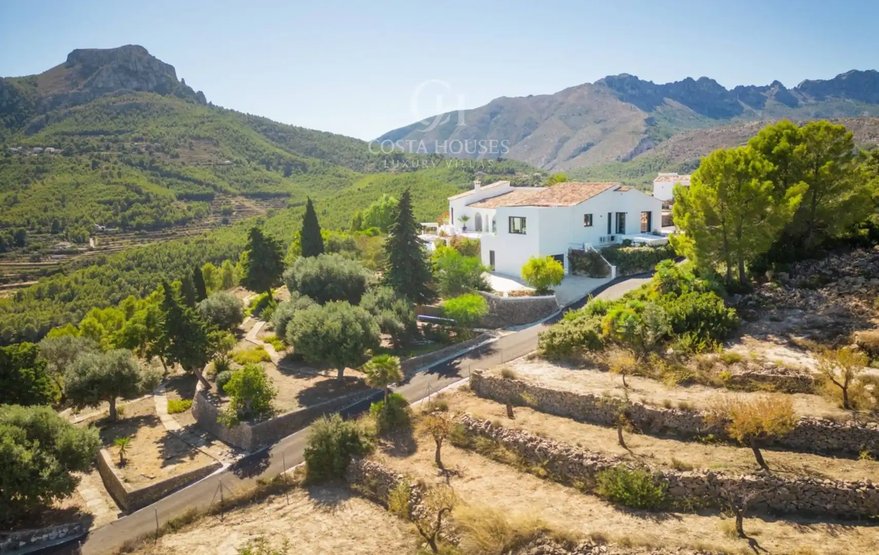 Vista exterior de Casa o chalet en venta en Benissa con Aire acondicionado, Calefacción y Jardín privado