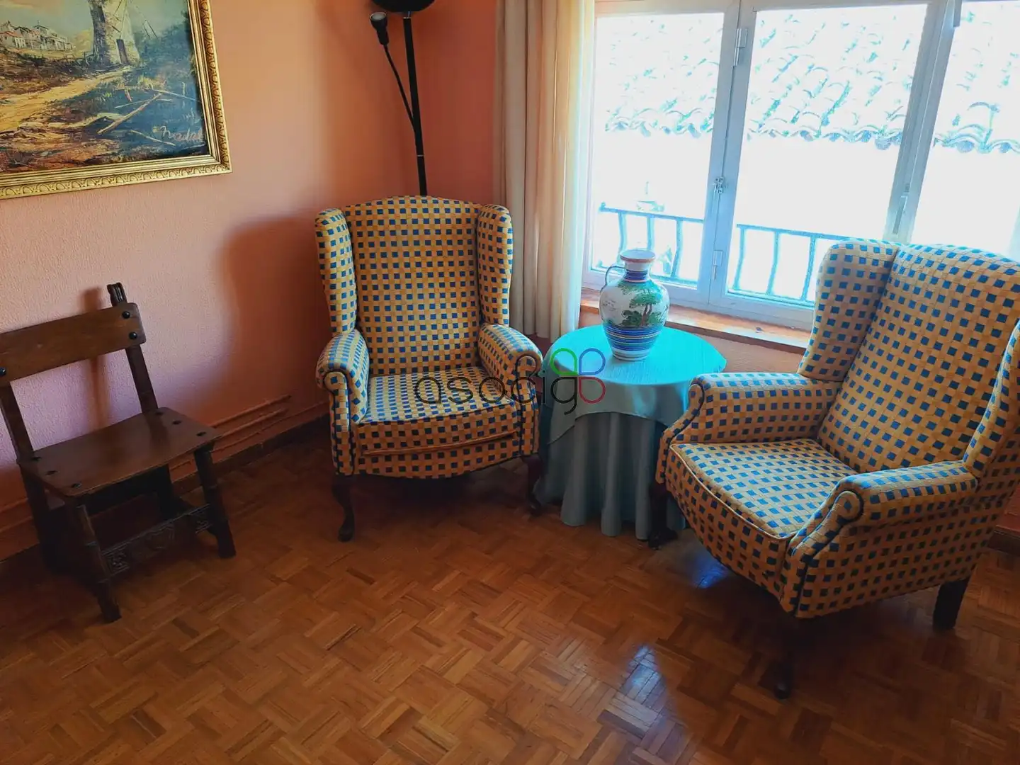 Living room of Flat for sale in Buendía  with Storage room