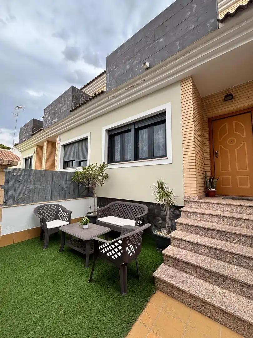 Terraza de Casa adosada en venta en San Javier con Aire acondicionado, Jardín privado y Terraza