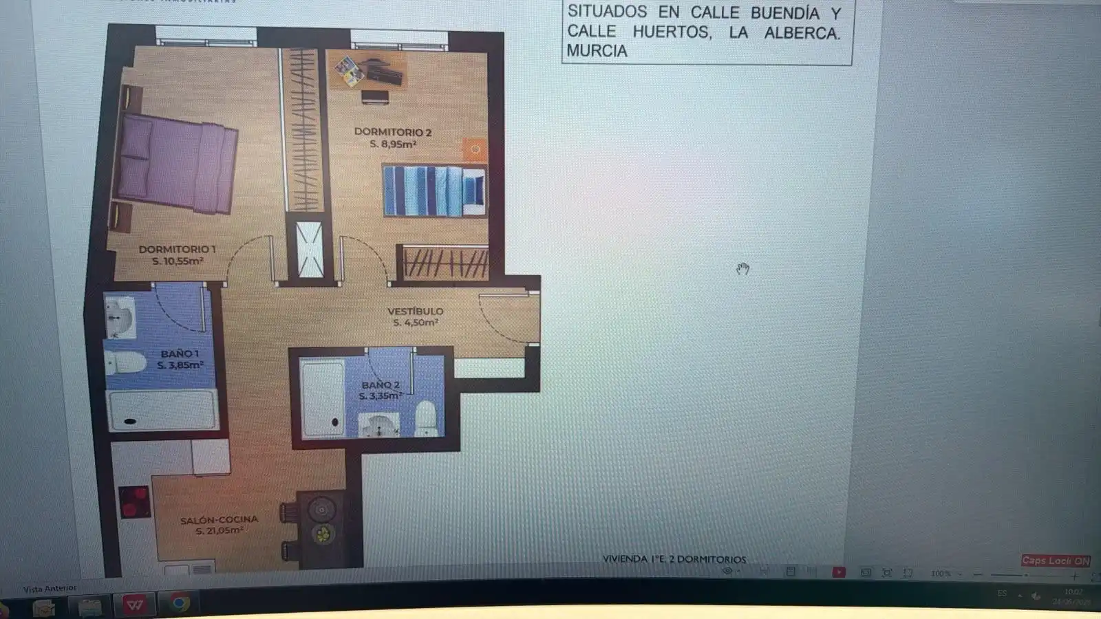 Wohnung zum Verkauf in Murcia mit Klimaanlage, Heizung und Privatgarten