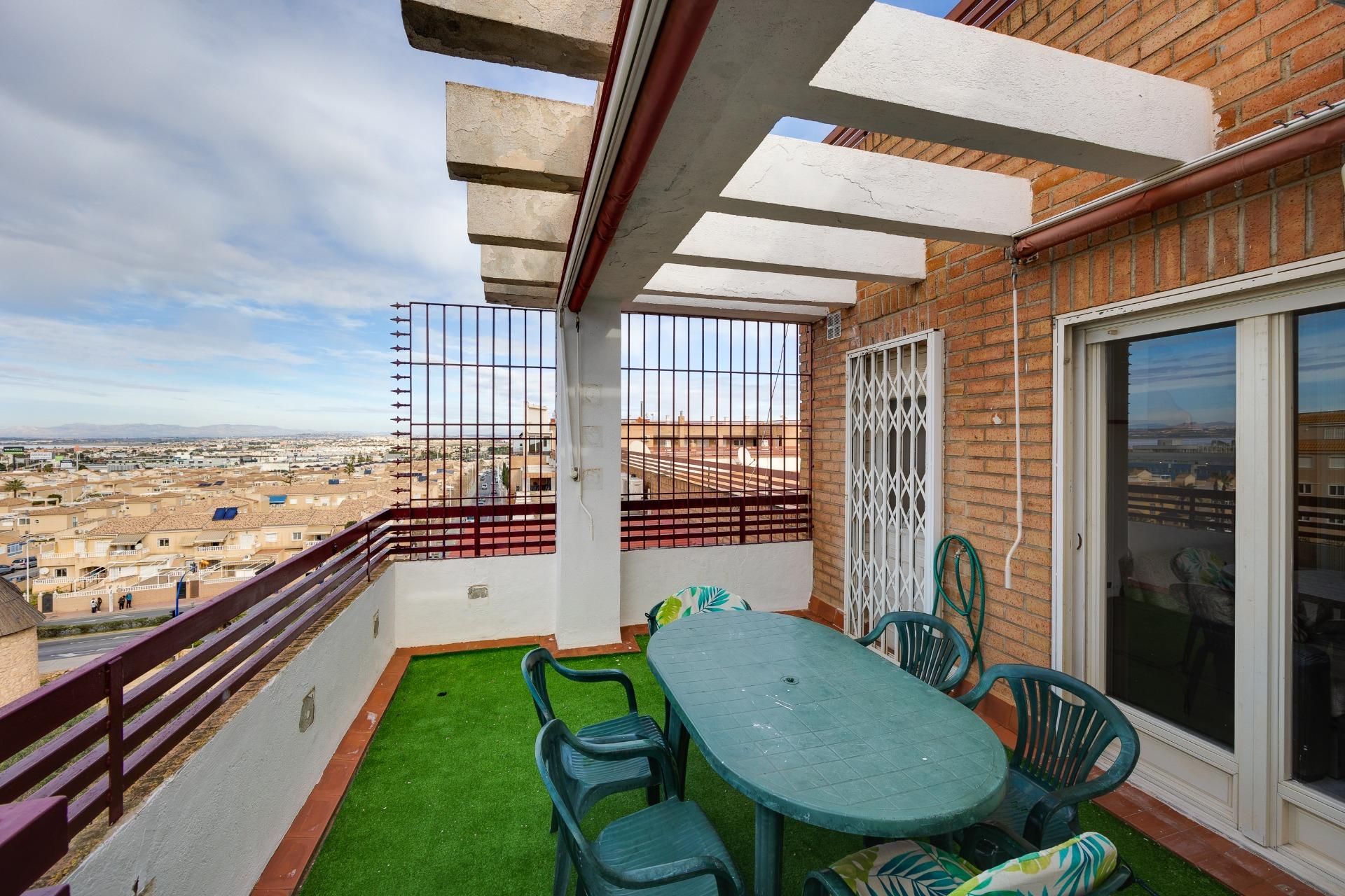 Terrace of Attic for sale in Torrevieja  with Air Conditioner, Terrace and Community pool