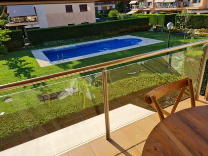 Swimming pool of Flat for sale in Castell-Platja d'Aro  with Air Conditioner, Heating and Terrace