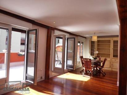 Dining room of Attic for sale in Bilbao   with Heating and Terrace