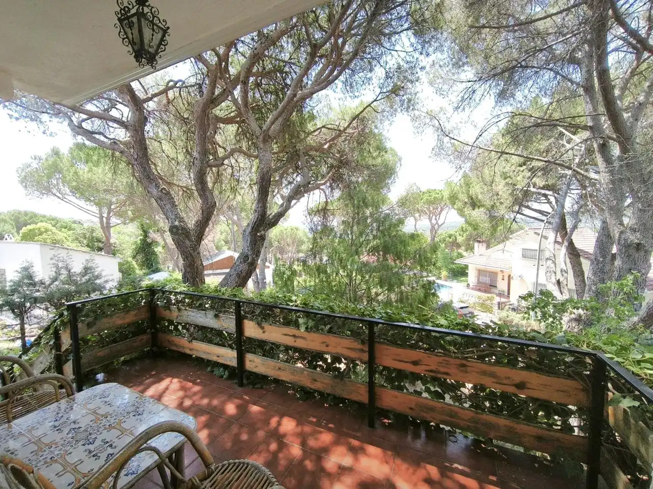 Terrassa de Casa o xalet en venda en Villa del Prado amb Aire condicionat, Calefacció i Jardí privat