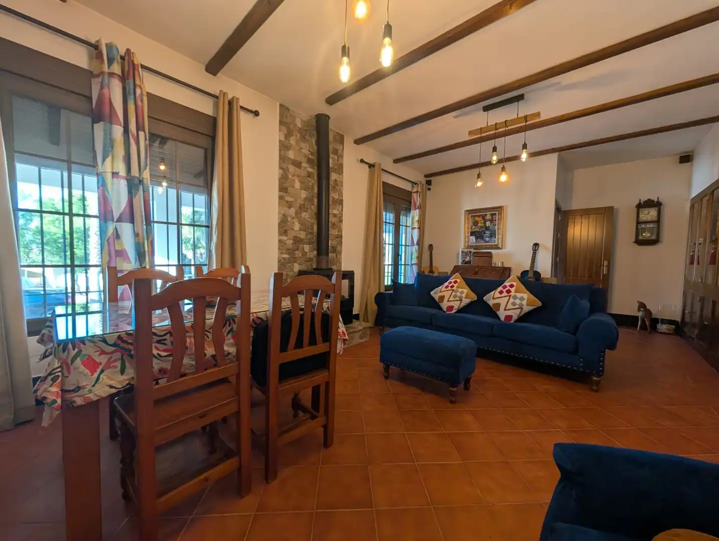 Living room of Houses for sale in Aljaraque  with Air Conditioner and Swimming Pool