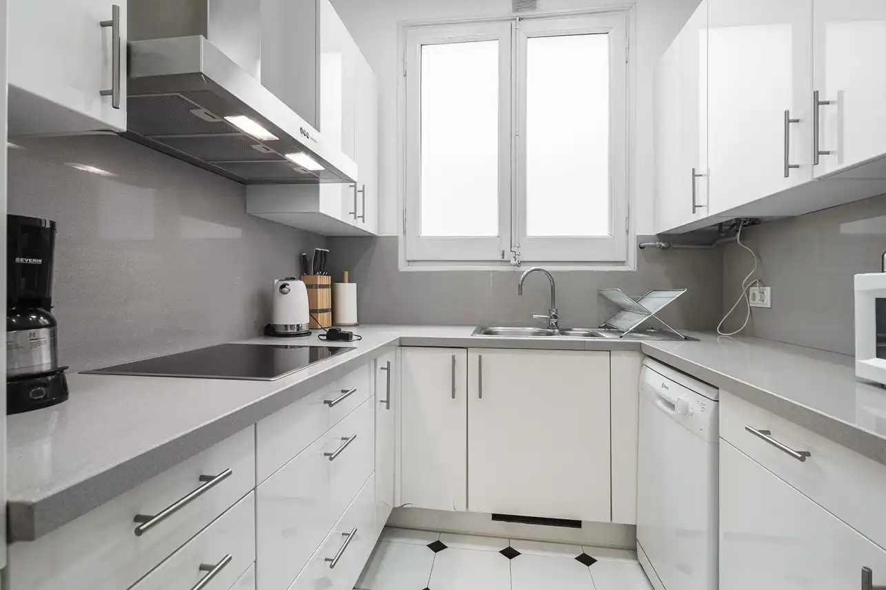 Cocina de Piso en venta en Barcelona con Aire acondicionado, Calefacción y Parquet