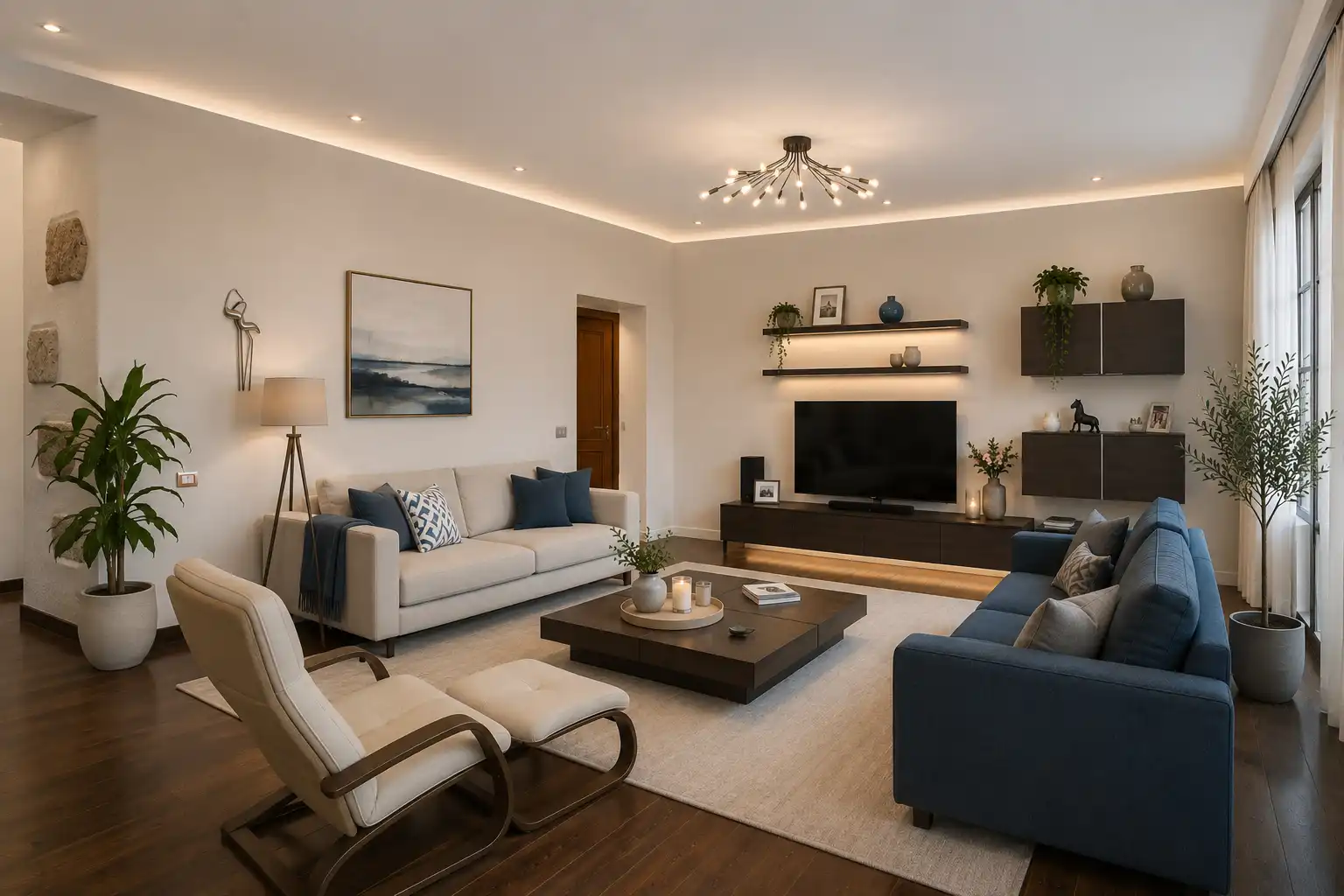 Sala de estar de Casa o chalet en venta en Telde con Aire acondicionado, Terraza y Trastero