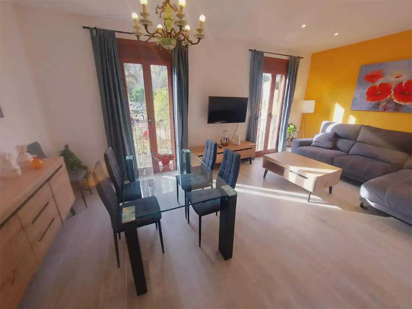 Living room of Flat for rent in  Barcelona Capital