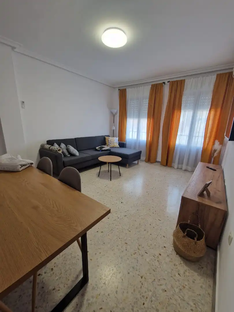 Sala de estar de Piso en venta en Jerez de los Caballeros con Aire acondicionado, Amueblado y Balcón