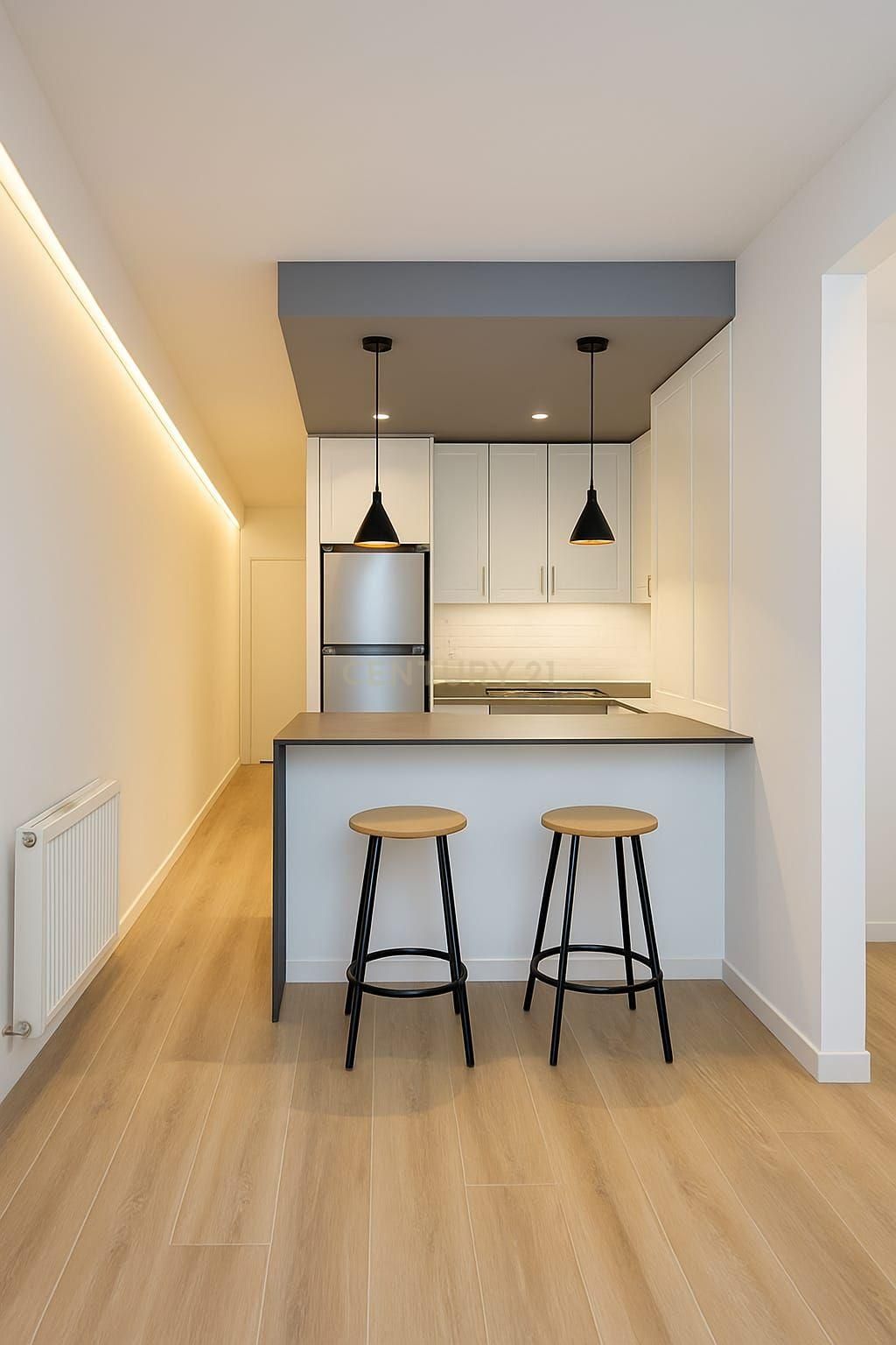 Kitchen of Apartment for sale in  Barcelona Capital  with Air Conditioner, Oven and Washing machine