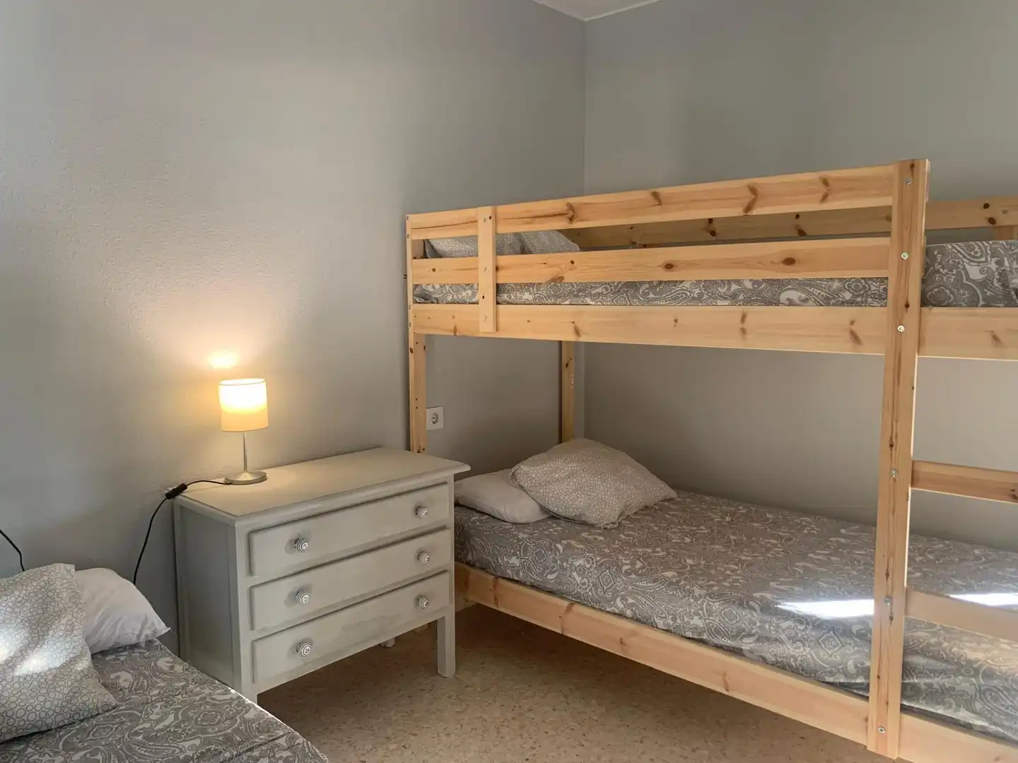 Schlafzimmer von Wohnung zur Miete in Sanlúcar de Barrameda mit Klimaanlage, Heizung und Möbliert