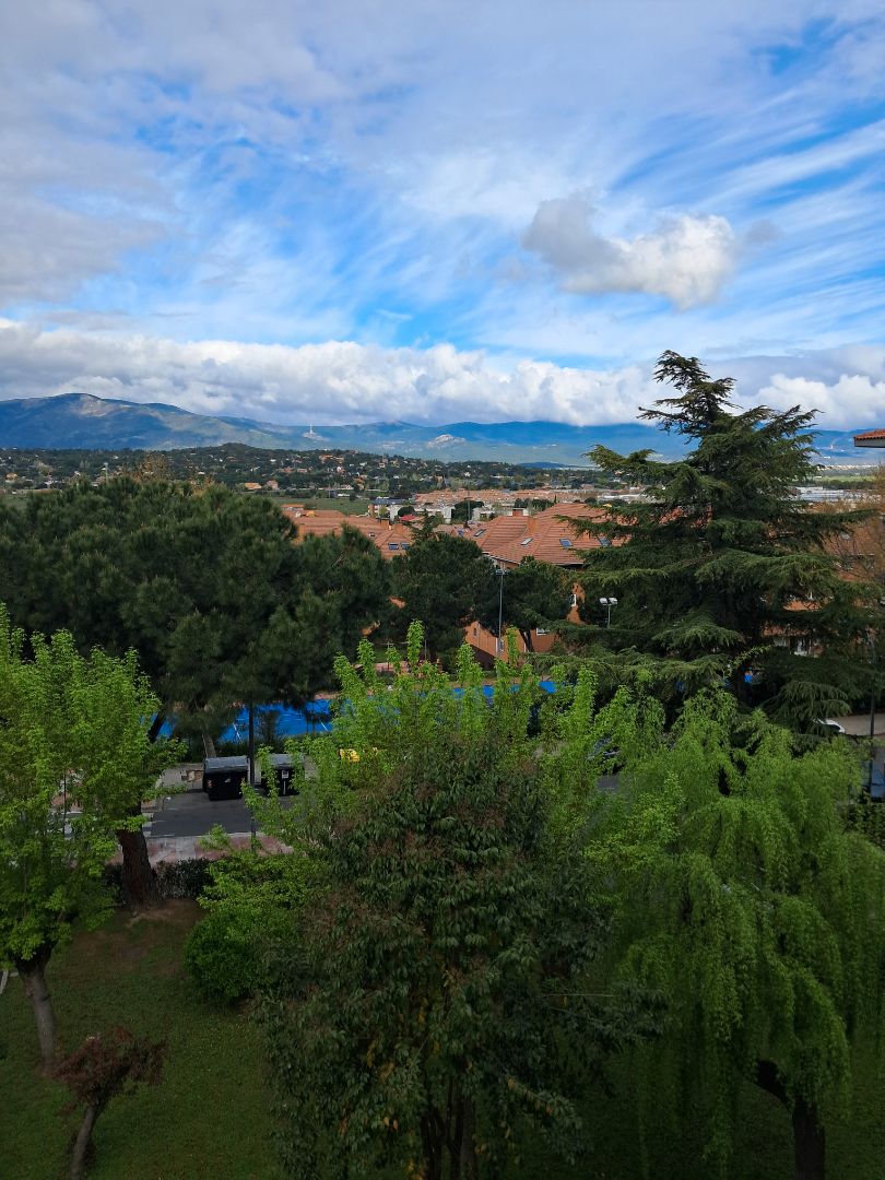 Exterior view of Flat for sale in Collado Villalba  with Air Conditioner, Heating and Parquet flooring