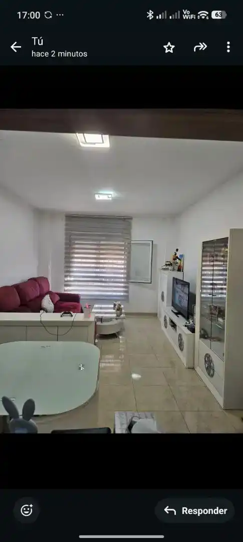 Living room of Flat for sale in Roquetas de Mar ciudad