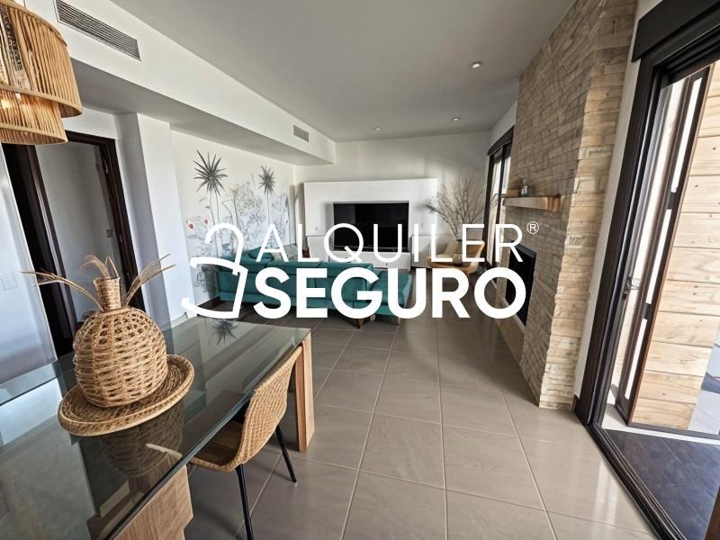 Living room of Flat to rent in Estepona  with Air Conditioner, Terrace and Storage room
