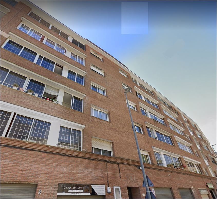 Vista exterior de Piso en venta en Mataró
