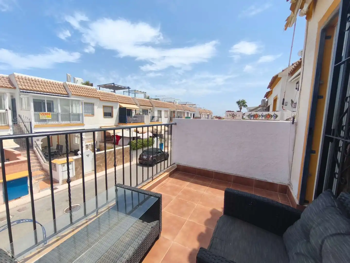Terrasse von Wohnungen zum Verkauf in Orihuela mit Klimaanlage, Heizung und Terrasse