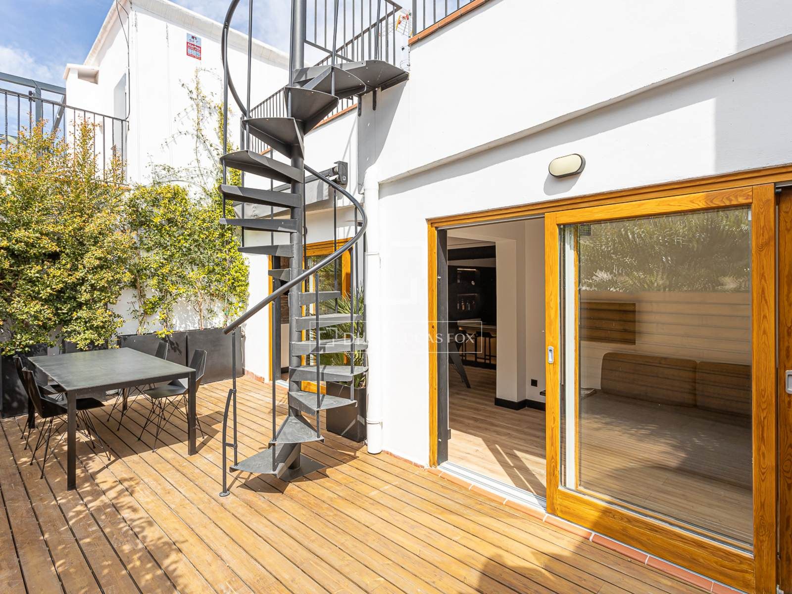 Terrassa de Àtic en venda en  Barcelona Capital amb Aire condicionat, Calefacció i Parquet