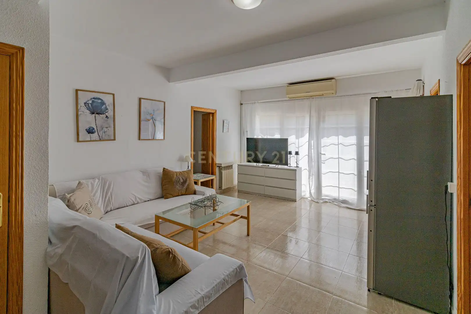 Living room of Houses for rent in Calpe / Calp  with Air Conditioner, Private garden and Swimming Pool