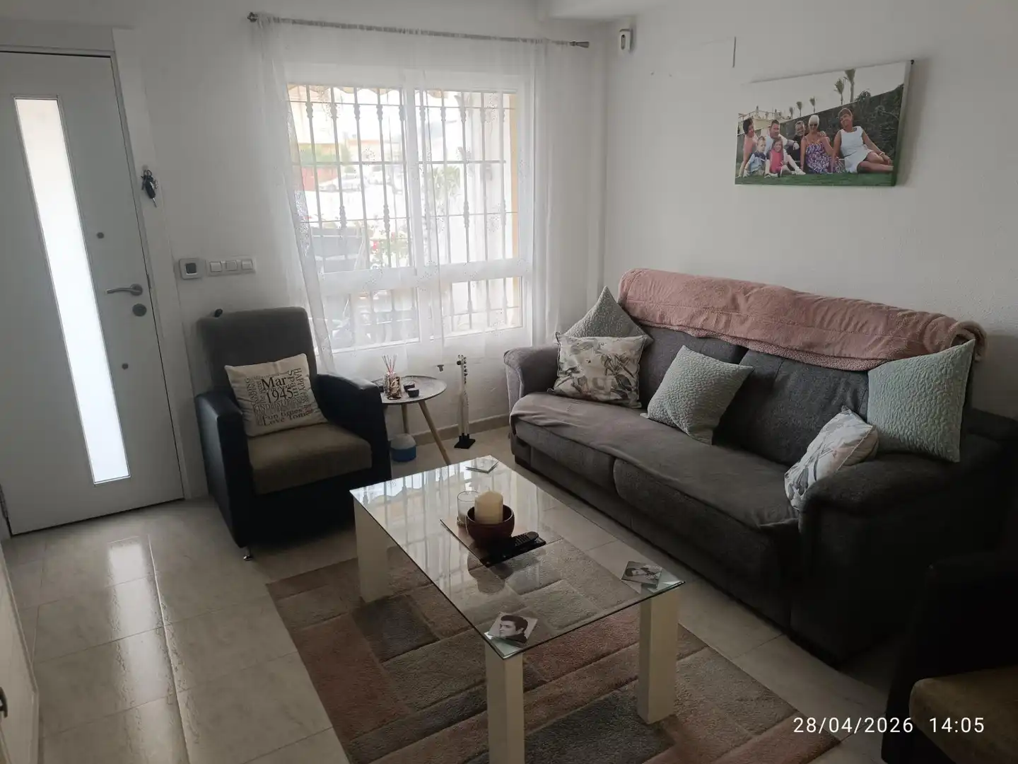 Sala de estar de Casa adosada en venta en Cartagena