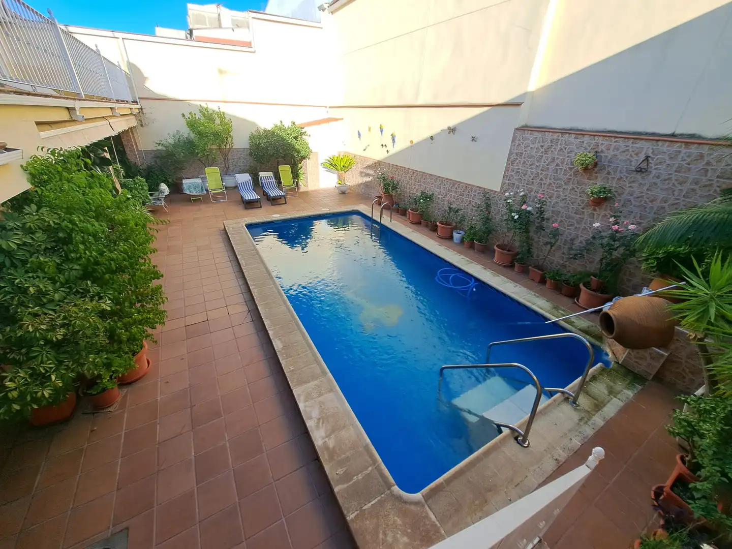 Piscina de Casa o xalet en venda en Mérida amb Aire condicionat, Calefacció i Terrassa