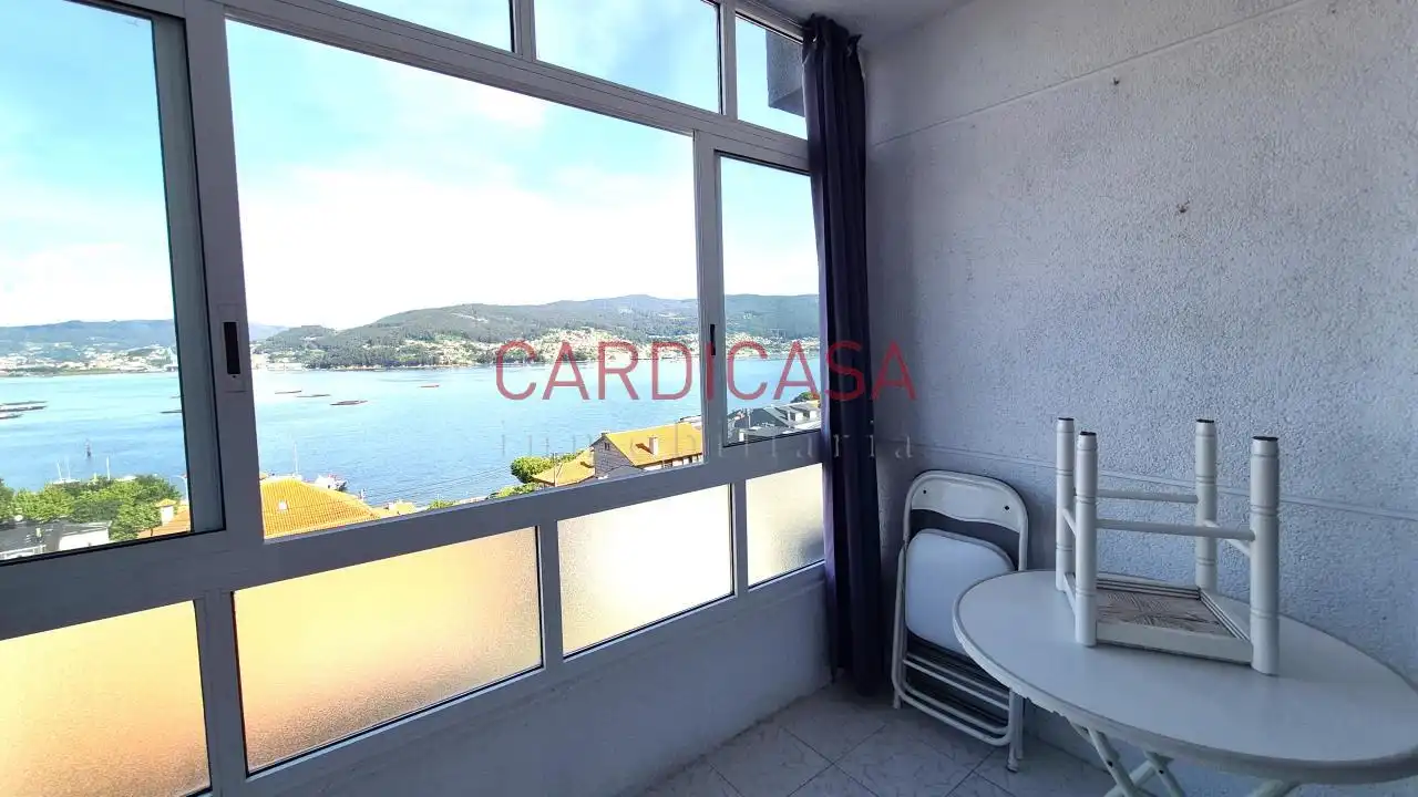 Balcony of Flat for sale in Redondela  with Heating, Parquet flooring and Storage room