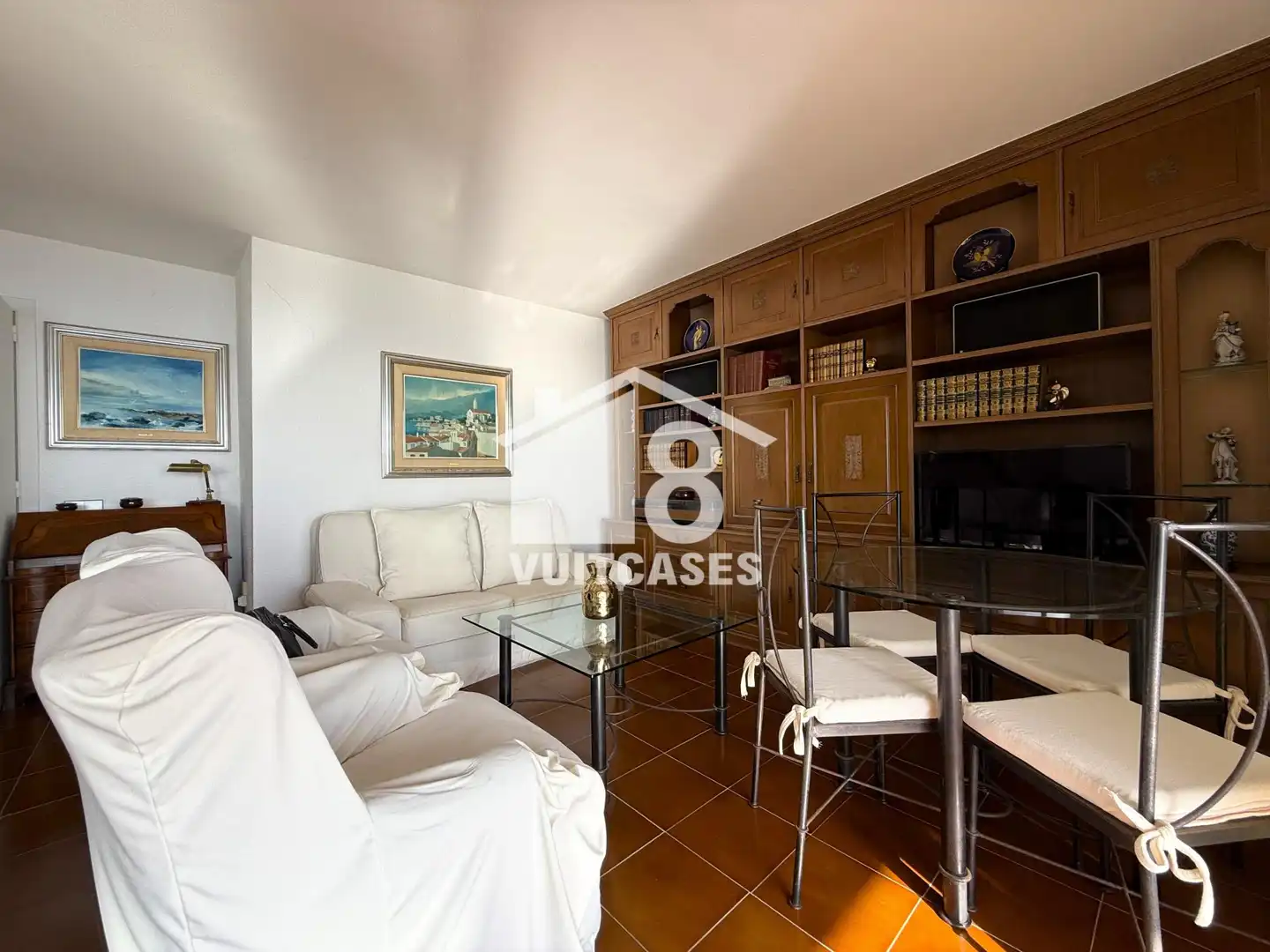 Living room of Flat for sale in Sant Vicenç de Montalt  with Heating, Private garden and Terrace