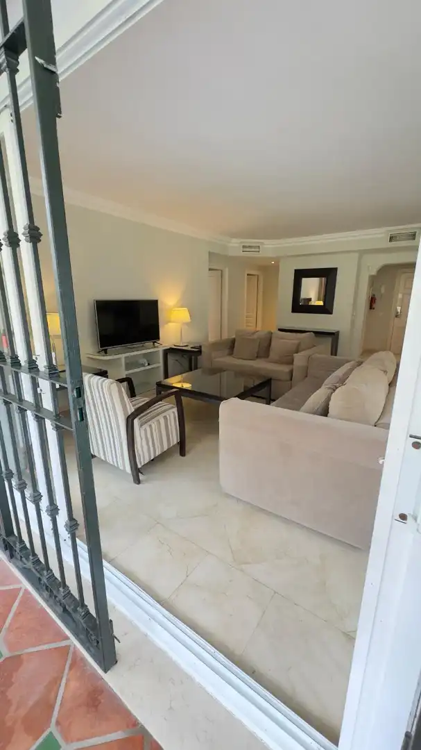 Living room of Apartments for sale in Marbella  with Furnished