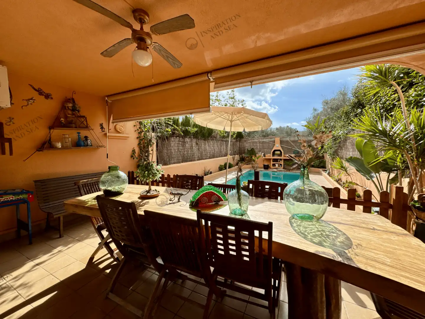 Terrace of Duplexes for rent in Eivissa  with Air Conditioner, Heating and Terrace